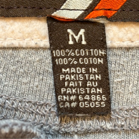 Company 81 Men's Henley Long Sleeve Shirt - Gray - Size Medium - Picture 4 of 10